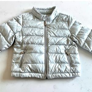 Moncler baby puffer bomber jacket 9-12 months unisex